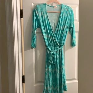 ⬇️⬇️Pixley 3/4 sleeve tie dress⬇️⬇️